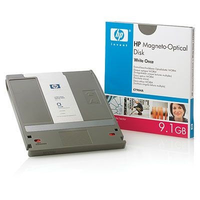 HP Disque magnéto-optique WORM - 9.1 Gb