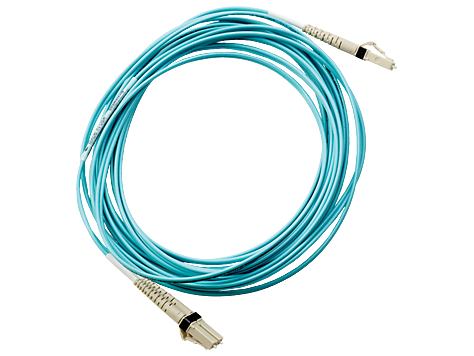 HP Pack de 1 câble fibre optique LC à Multi-mode LC OM3 2 fibres 2.0m