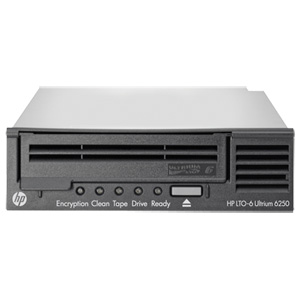 HP Lecteur de bande interne StoreEver LTO-6 Ultrium 6250 interface SAS - livré avec 5 cartouches LTO-6