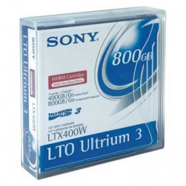 Sony Cartouche de de données LTO-3 Ultrium Worm 400/800GB