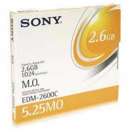 Sony Disque magnéto-optique - 2.6 Gb REW