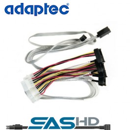 Adaptec Câble SAS Interne ACK-I-HDmSAS-4SAS-SB-.8M