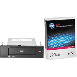 HP Lecteur StorageWorks RDX USB 3.0 interne livré avec une cartouche HP RDX 320Go