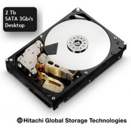 Disque Hitachi  SATA 3 Gb/s 2 Tb