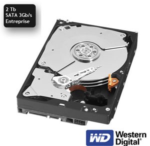 WD2003FYYS Western Digital Disque Entreprise SATA 3 Gb/s 2 Tb