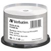 Verbatim DVD R DL Wide Thermal Printable 8x Cake50