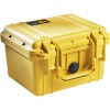 Peli 1300 valise de transport jaune avec insert en mousse