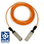 3M Câble Optique QSFP, longueur 11m