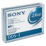 Sony Cartouche de données DDS-1 1,3/2,6 GB  