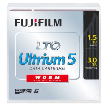 Fujifilm Cartouche de données LTO-5 Ultrium WORM 1.5/3TB