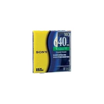 Sony Disque magnéto-optique - 640 Mb DOS