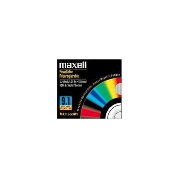Maxell Disque magnéto-optique 9,1 Gb REW 5,25'' 9,1GB Rew 4096 B/S ISO