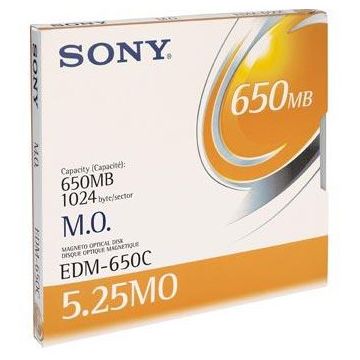 Sony Disque magnéto-optique - 650 Mb REW