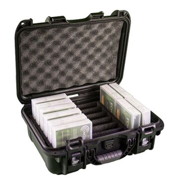 Turtle Valise de transport TeraTurtle étanche LTO / DLT 16 emplacements