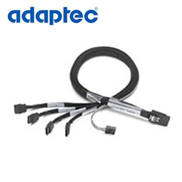 Adaptec Câble SAS Interne ACK-I-mSASx4-4SATAx1-SB-1M