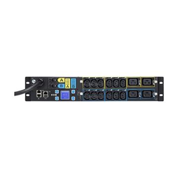 Eaton PDU G3+ manageable 2U 32 Ampères IEC309 (1Ph+N+T) 12 prises IEC C13 & 4 prises IEC C19