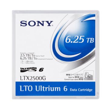 Sony Cartouche de données LTO-6 Ultrium REW 2,5 To/6,25 To