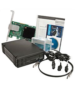 Quantum KIT Lecteur de bande externe demi-hauteur LTO-5 HH SAS + HBA - TC-L52BN-EZ