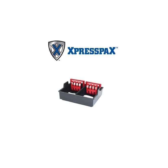 XpresspaX insert valise de transport pour bandes mm, 8mm et médias mixtes