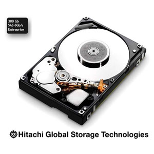 Hitachi Disque Entreprise SAS 6 Gb/s 300 Gb