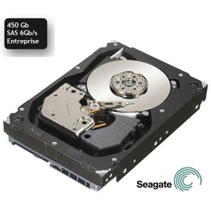 Disque Seagate Entreprise SAS 6 Gb/s 450 Gb