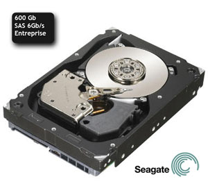 Disque Seagate Entreprise SAS 6 Gb/s 600 Gb