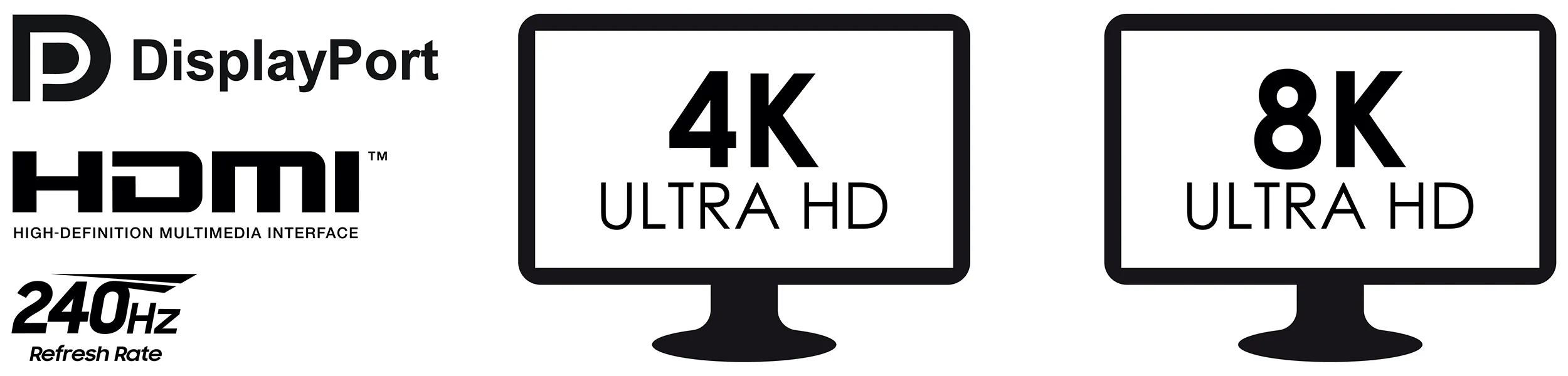 4K 8K 240Hz